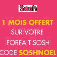 Forfait mobile Sosh : 1 mois de forfait offert pour Noël !