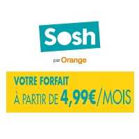 L’opérateur Low Cost Sosh a gagné 1 million de clients en 1 an !