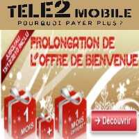 Jusqu'à 2 mois de forfaits offerts chez Tele2 pour Noël