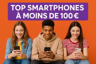 top smartphones moins de 100 euros