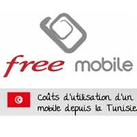 Augmentation excessive des prix des communications mobiles depuis la Tunisie avec un forfait Free !