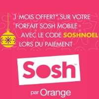 Derniers jours pour profiter d’un mois offert avant l’arrivée de la 4G chez Sosh !