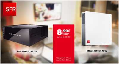 Nouvelle vente privée : La Box Starter de SFR à prix imbattable !