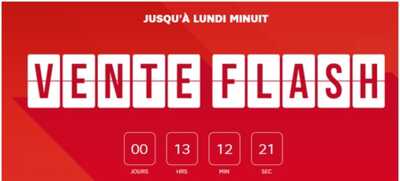 Vente flash SFR : Remises immédiates de 30 à 100€ sur 3 smartphones jusqu'à ce soir