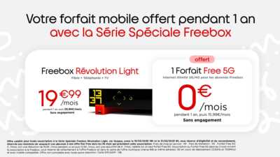 vente privee freebox avec forfait free