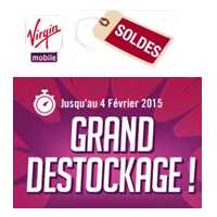 Grand destockage de smartphones chez Virgin Mobile #SOLDES