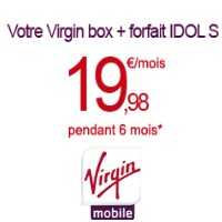 Virgin Box : Une offre Internet tripleplay + forfait mobile 2h à 19.99€ !