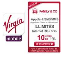 Family&Co de Virgin Mobile, faites des économies grâce à vos proches !