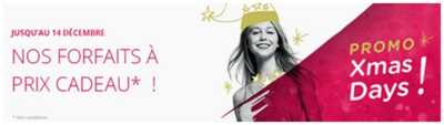 Dernier jour pour profiter des promos Xmas Days chez Virgin Mobile !