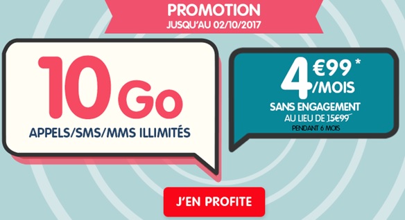 Dernière chance : Le Forfait 10Go à 4.99 euros chez NRJ Mobile s'arrête bientôt ...