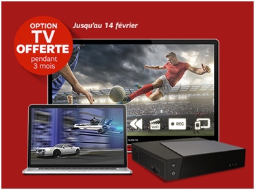 SFR : Une offre Fibre à petit prix et l'option TV offerte !