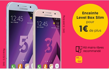 Les Samsung Galaxy A3 et A5 2017 sont arrivés chez l'opérateur SOSH