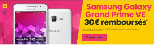 SOSH : Offrez le Samsung Galaxy Grand Prime pour la Saint-Valentin !