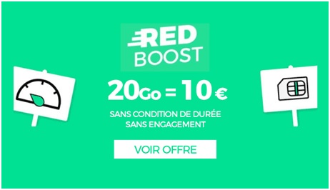 Bon plan : Ne manquez pas le forfait illimité RED 20Go à 10 euros