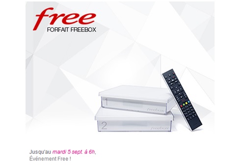 Tic Tac ... La vente privée Freebox à moins de deux euros à saisir immédiatement !