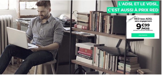 L'ADSL à prix RED jusqu'au 17 octobre (9.99 euros/mois)