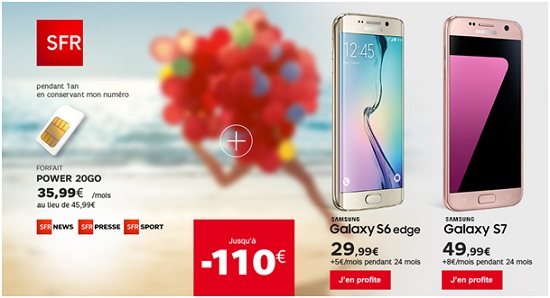 SFR et Samsung : La vente privée prolongée jusqu'au 12 juillet 8H