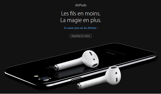 Apple : Découvrez les nouveaux écouteurs sans fil AirPods