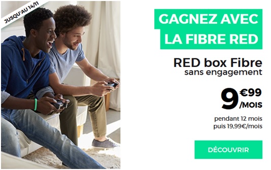 Derniers jours pour profiter des offres Box à 9.99 euros par mois chez RED By SFR