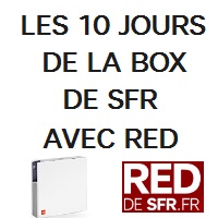 Quadruple Play : La box de SFR avec un forfait mobile Red à partir de 24.98€ !