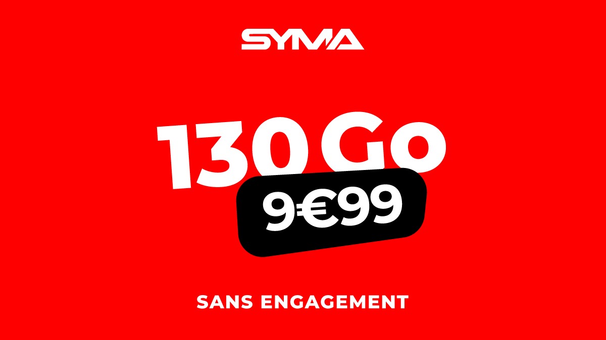 130 Go de data pour seulement 9,99 € par mois : optez pour ce super forfait mobile sans engagement !