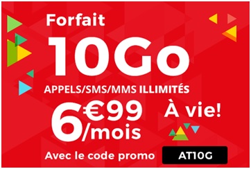 La Série Limitée 10Go à 6.99 euros à VIE à saisir rapidement chez Auchan Telecom !