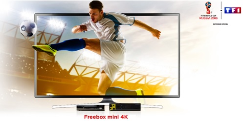 Freebox : La Coupe du Monde en 4K sur TF1