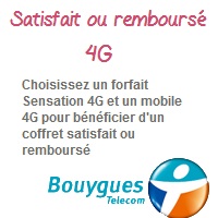 Nouveau chez Bouygues Telecom : Le coffret 4G satisfait ou remboursé !