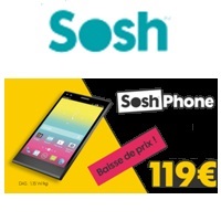 Bon plan : Baisse de prix sur le SoshPhone 4G avec un forfait sans engagement !