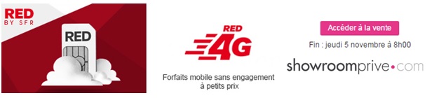 vente privée deux forfaits mobiles en promo sur showroomprive.com