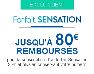 80€ remboursés