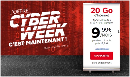 Offres Cyber Week