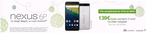 Nexus 6P Free Mobile