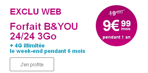 Bouygues Telecom 24/24 3Go