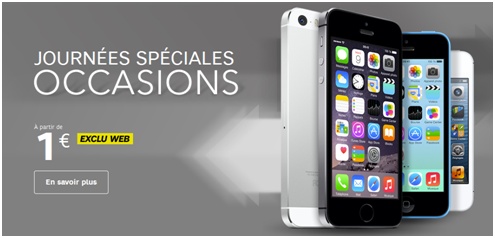 iPhone occasion SFR