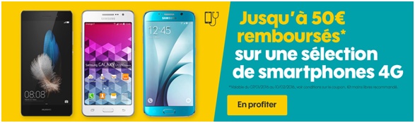 Bons plans Sosh smartphones 4G