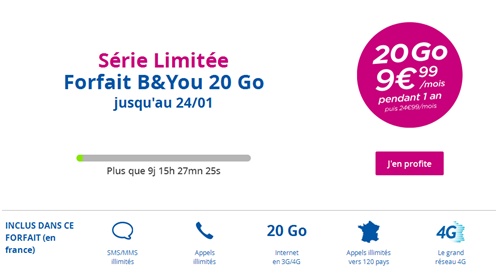 série limitée Bouygues Telecom