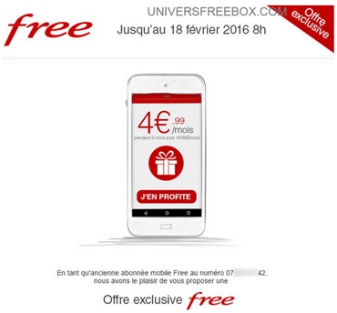 forfait réduit en exclu anciens clients free