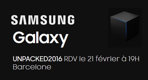 Samsung Galaxy S7 et S7 Edge présentés lors du MWC 2016, c’est officiel !