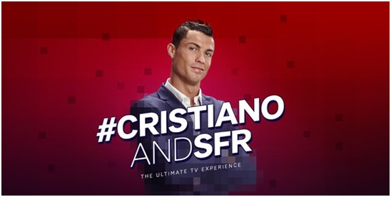 SFR lance sa nouvelle campagne de pub avec Cristiano Ronaldo !