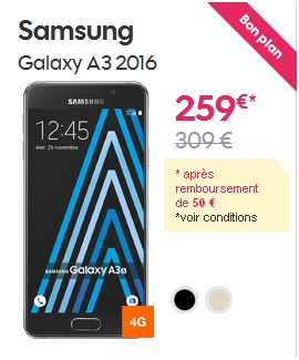 Samsung Galaxy A3 2016 Sosh