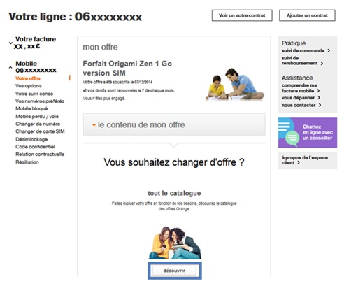 migration Orange vers sosh