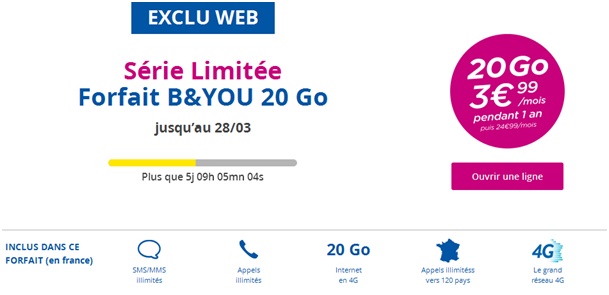 Série Limitée Bouygues Telecom