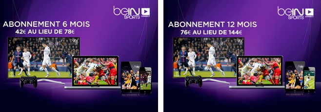 vente privée beIN SPORTS