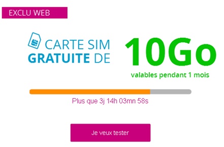 Carte Sim 10Go Bouygues Telecom