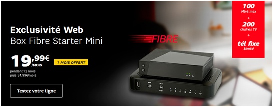 SFR Fibre box Starter Mini