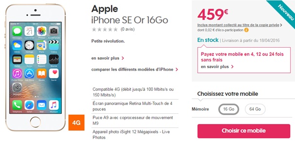 iphonese-meilleurprix-forfaitsosh