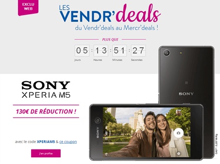 Xperia M5 Bouygues Telecom
