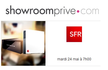 Nouvelle vente privée SFR Box Fibre et ADSL dès demain !