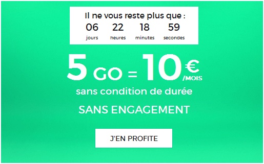 RED 5Go à 10€